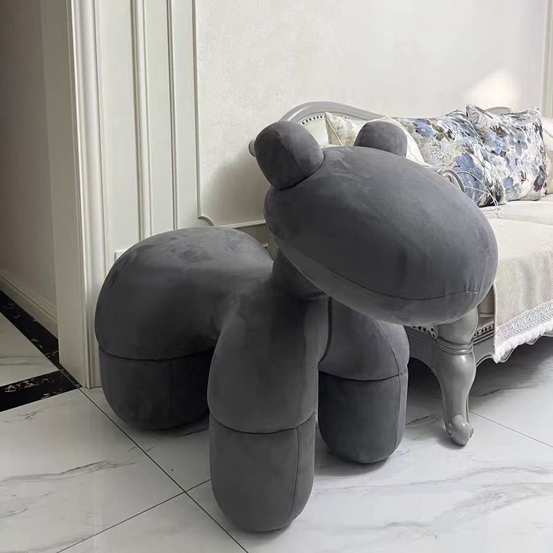 座れるぬいぐるみ型スツール かばさん 送料無料☆ 座れるぬいぐるみ型