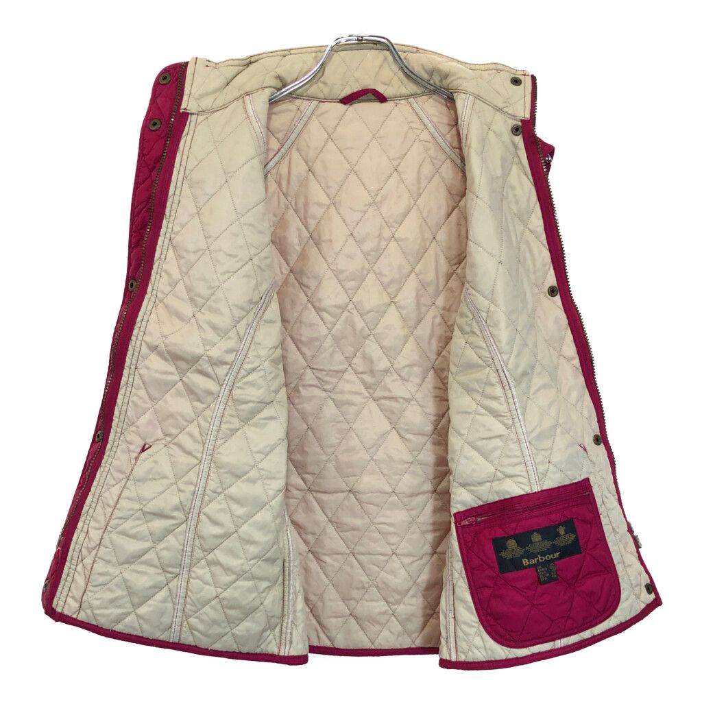 Barbour バブアー SUMMER LIDDESDALE QUILT キルティングベスト ピンク