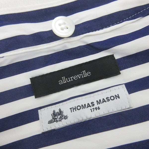 H□アルアバイル/allureville THOMAS MASON ストライプ柄 長袖
