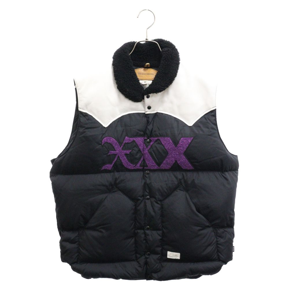 新品未使用 GOD SELECTION XXX ダウンベスト ロッキーマウンテン GOD SELECTION XXX (ゴッドセレクショントリプルエックス
