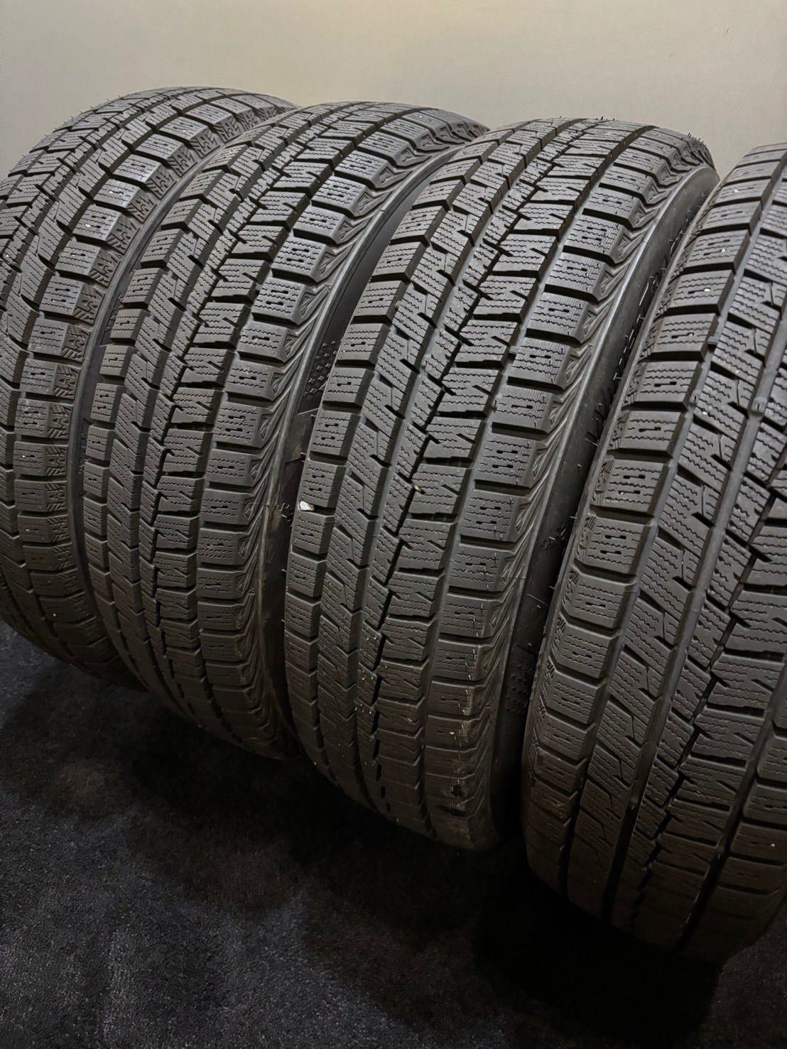 イボ付 155|65R14 KUMHO|WINTER CRAFT ice wi61 スタッドレス 4本 N-BOX スペーシア タント 3-J355