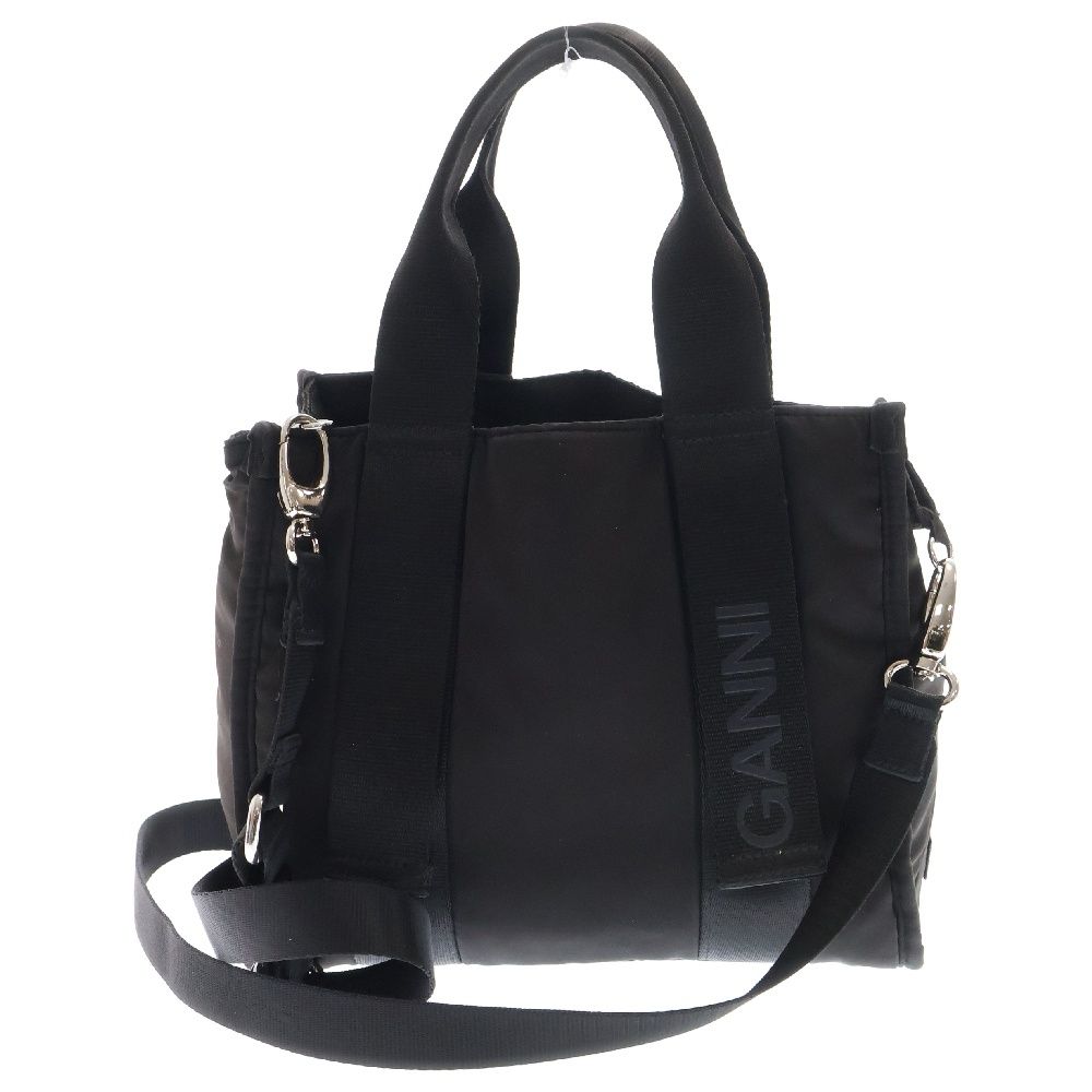 GANNI (ガニー) RECYCLED TECH MINI TOTE リサイクルド テック ミニ  