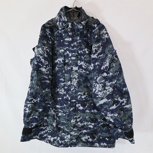 米軍実物 ゴアテックス US Navy NWU Camo Jacket GEN2 MILITARY 実物 USED 米軍 U.S.NAVY ECWCS GEN2 NWU TYPE1