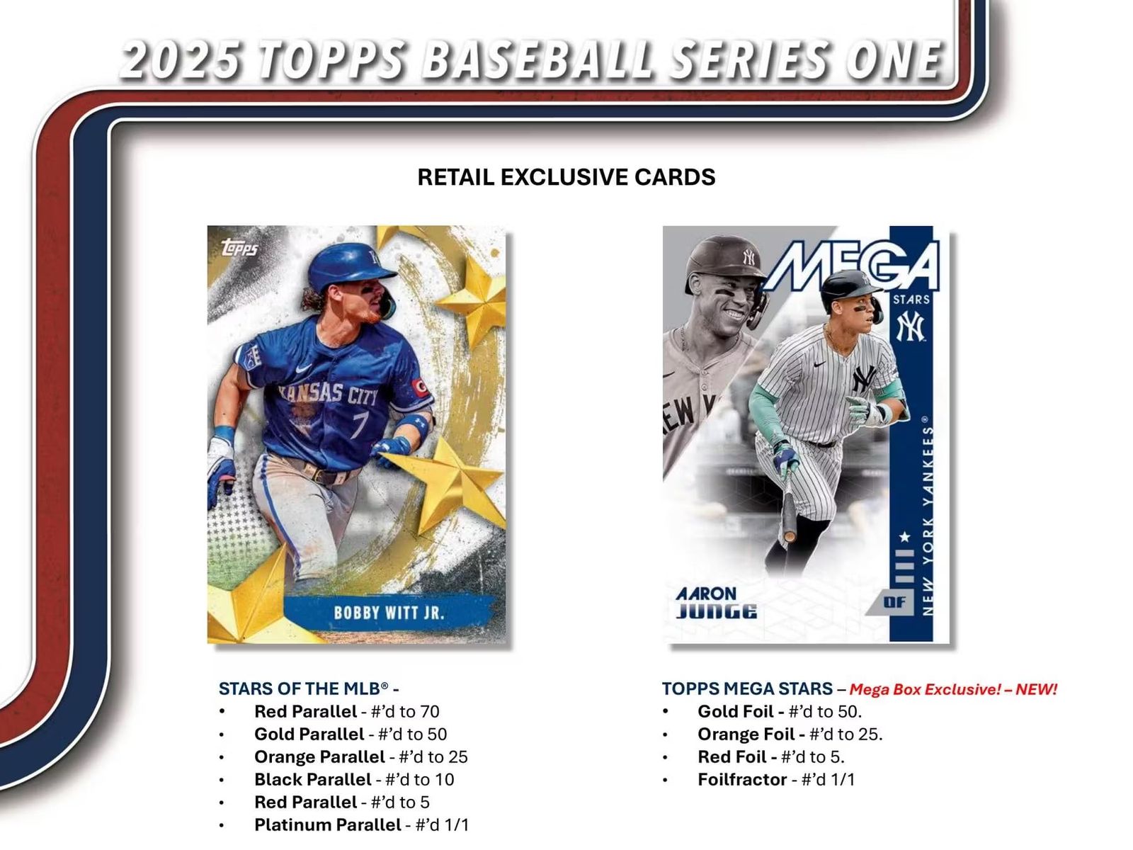 2025 Topps Series 1 野球 トレーディングカード MLB メガボックス 