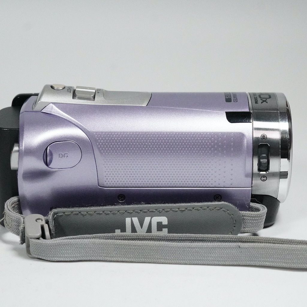 Victor JVC Everio GZ-HM33-Vバイオレット　動作確認済み JVC Victor Everio GZ-HM33-V バイオレット 動作OK 返金保証