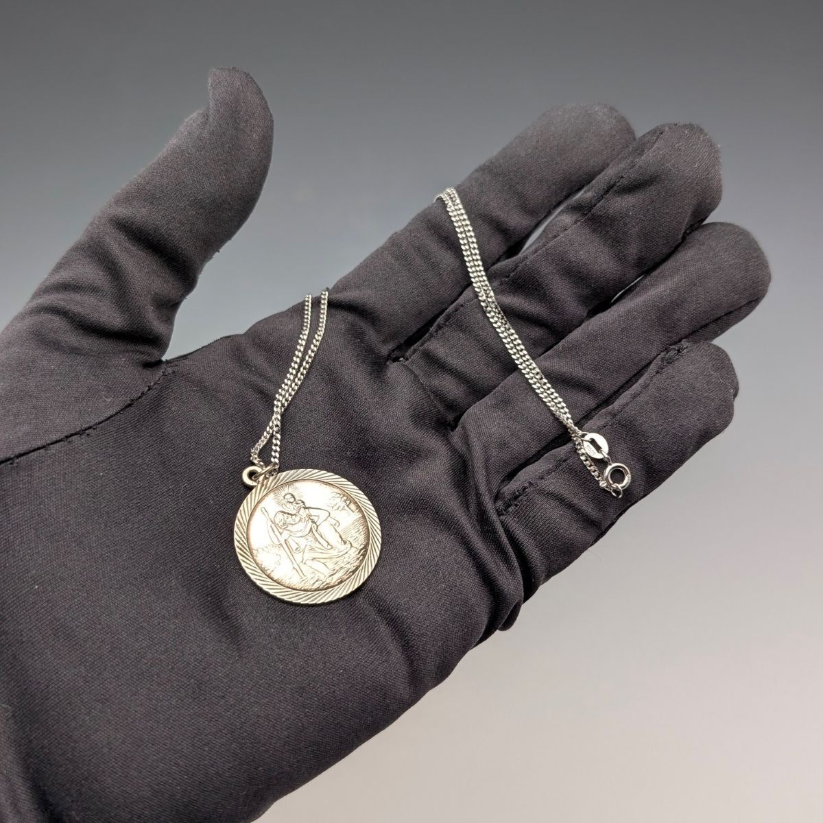 純銀ネックレス付 計7.8g