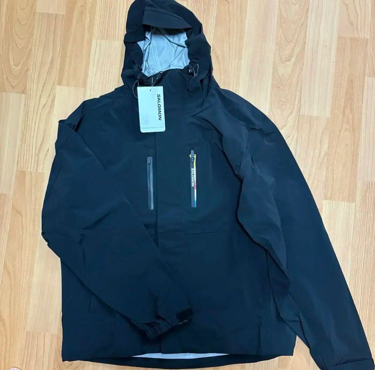 SALOMON サロモン ウィンドブレーカー レースフラグ WPジャケット
