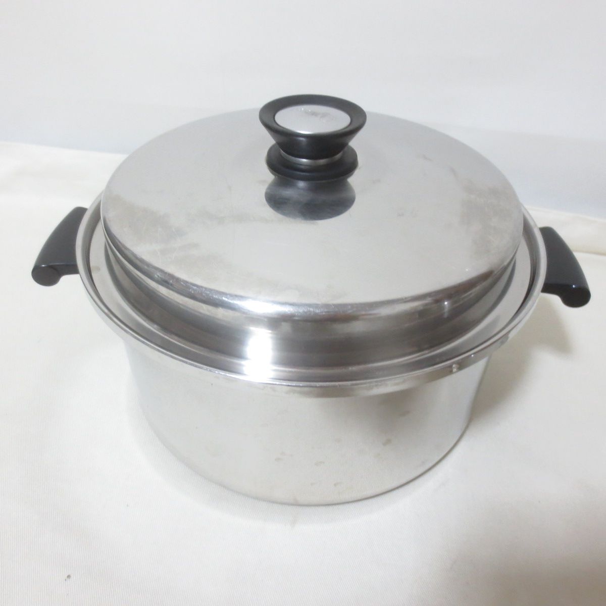 W427 Amway アムウェイ クイーン シチューパン セット 6L 鍋 蒸し器