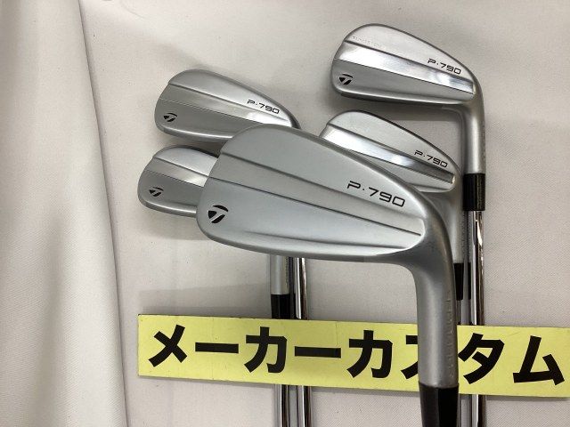 【中古】アイアンセット テーラーメイド 【メーカーカスタム】P790 2023 日本仕様　5本組/プロジェクトX　6.0/S＋/30.5[2333]杭全本店