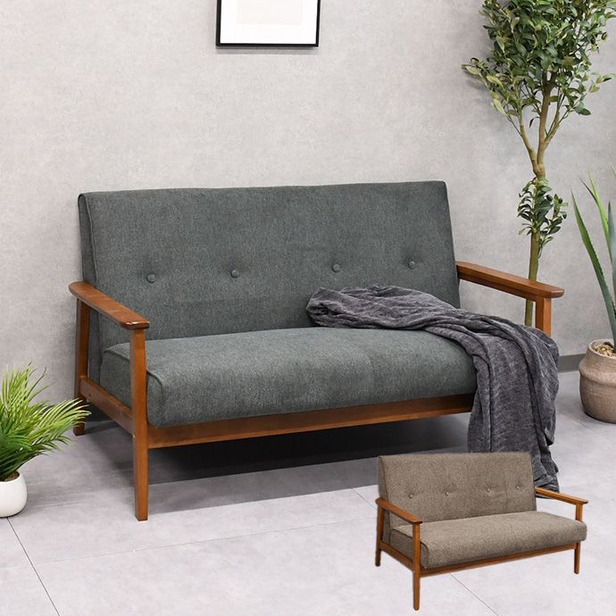 【送料無料】NEW RETRO 3人掛けソファ　ブルー 送料無料】NEW RETRO 3人掛けソファブルー NEW RETRO ソファ 3人掛け用