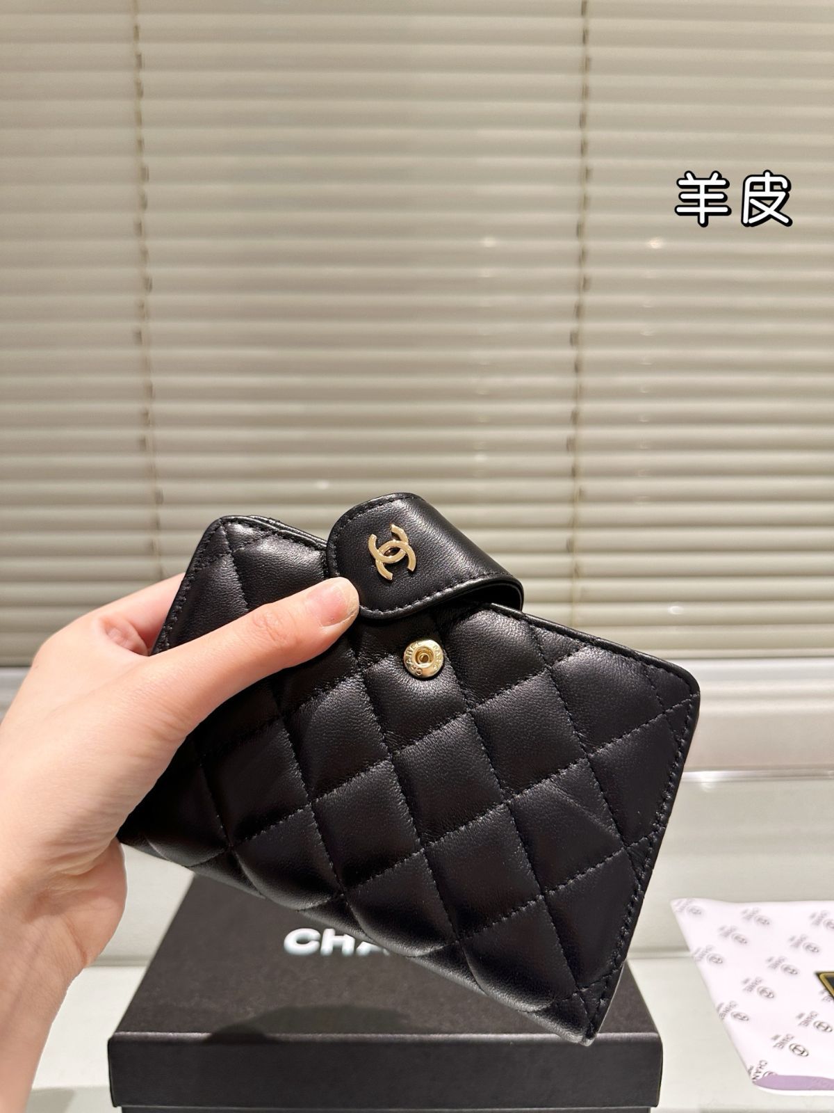今日特価】Chanel ウォレット（ギフトボックス付）High Quality