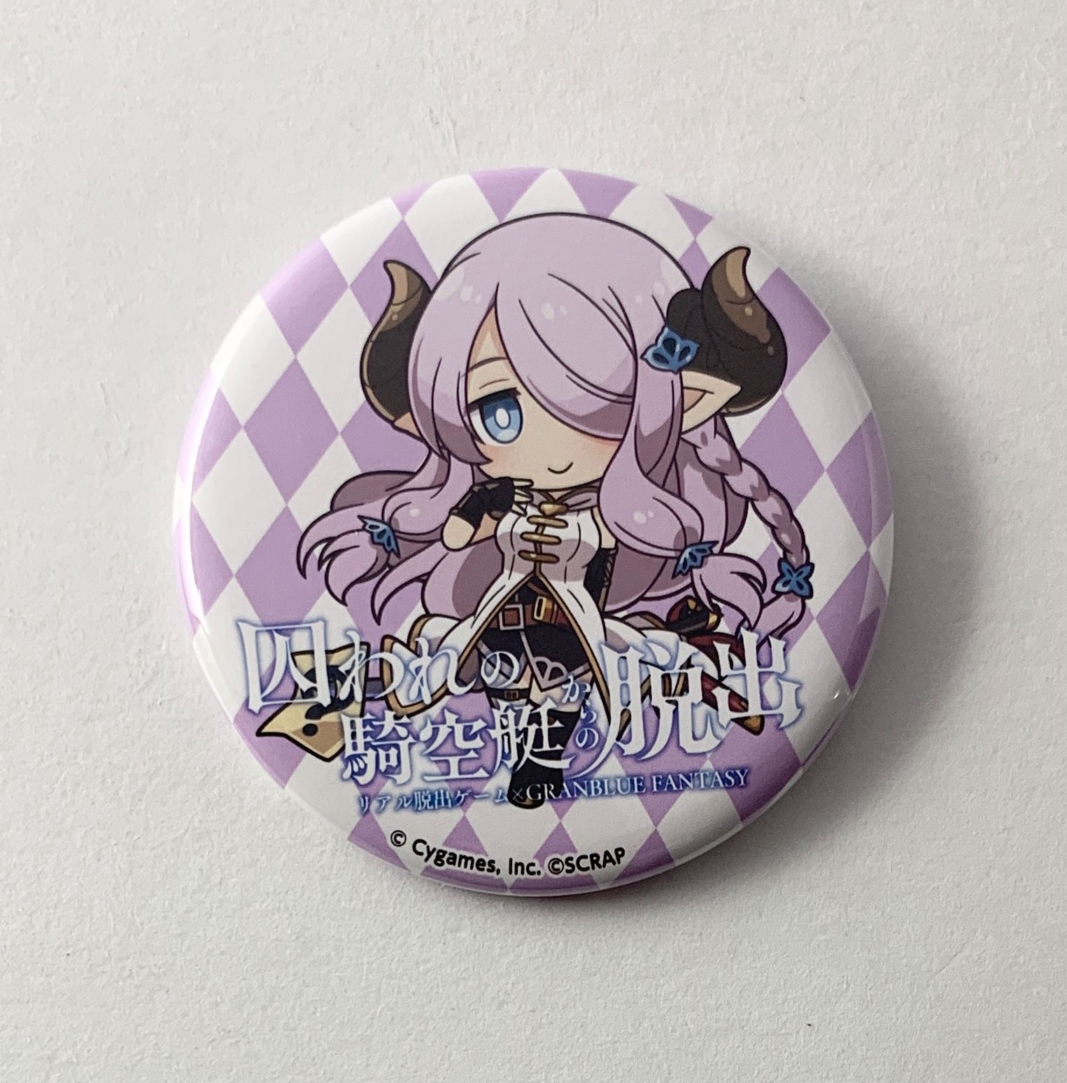 グランブルーファンタジー グラブル ナルメア 缶バッジ リアル脱出 
