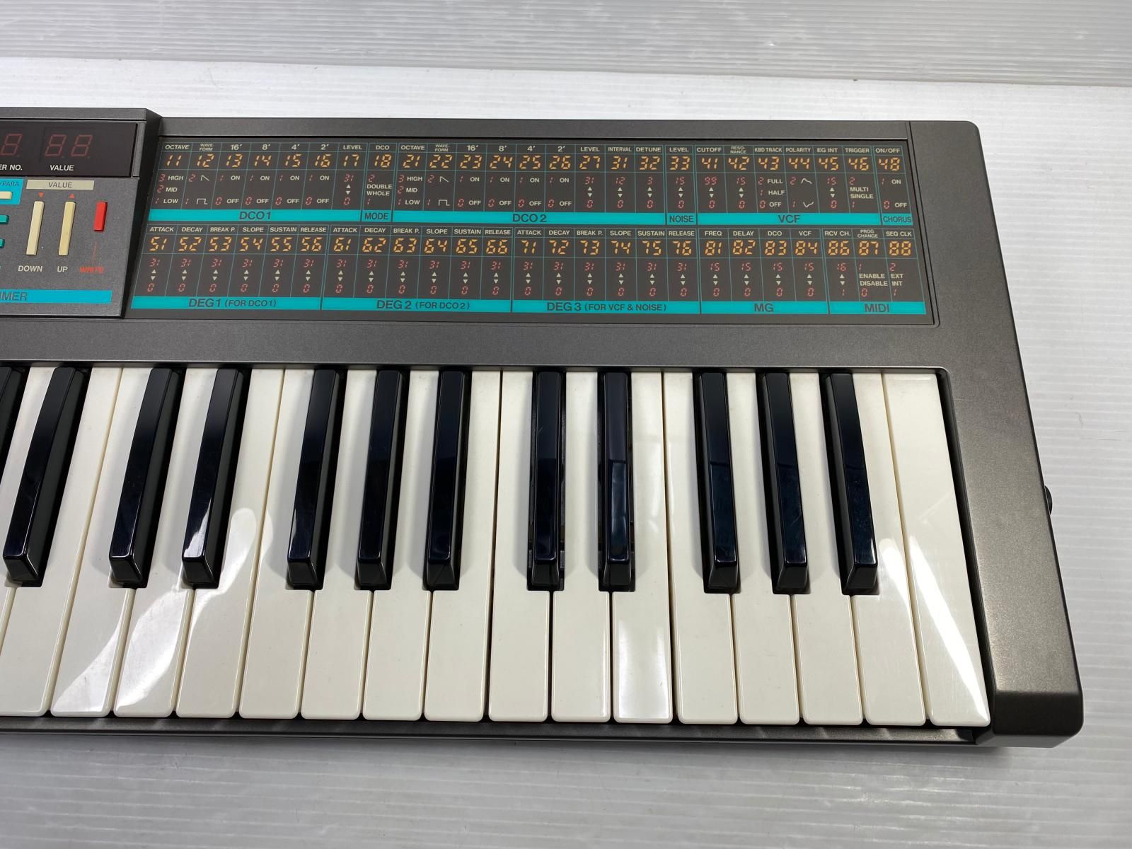 現状渡し】希少名機 KORG POLY-800 アナログシンセサイザー