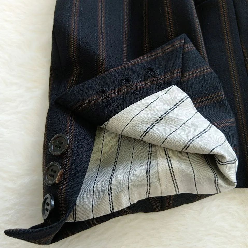 Theory ブラック フォーマル ビジネス　セットアップ パンツスーツ M 美品】セオリー theory スーツ セットアップ パンツスーツ