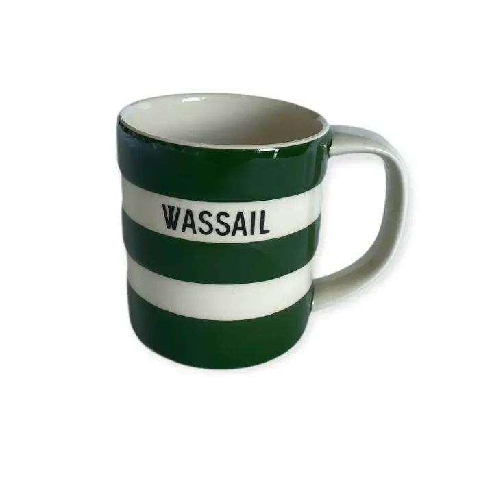 UK直輸入】コーニッシュウェア WASSAIL マグカップ グリーン - THE