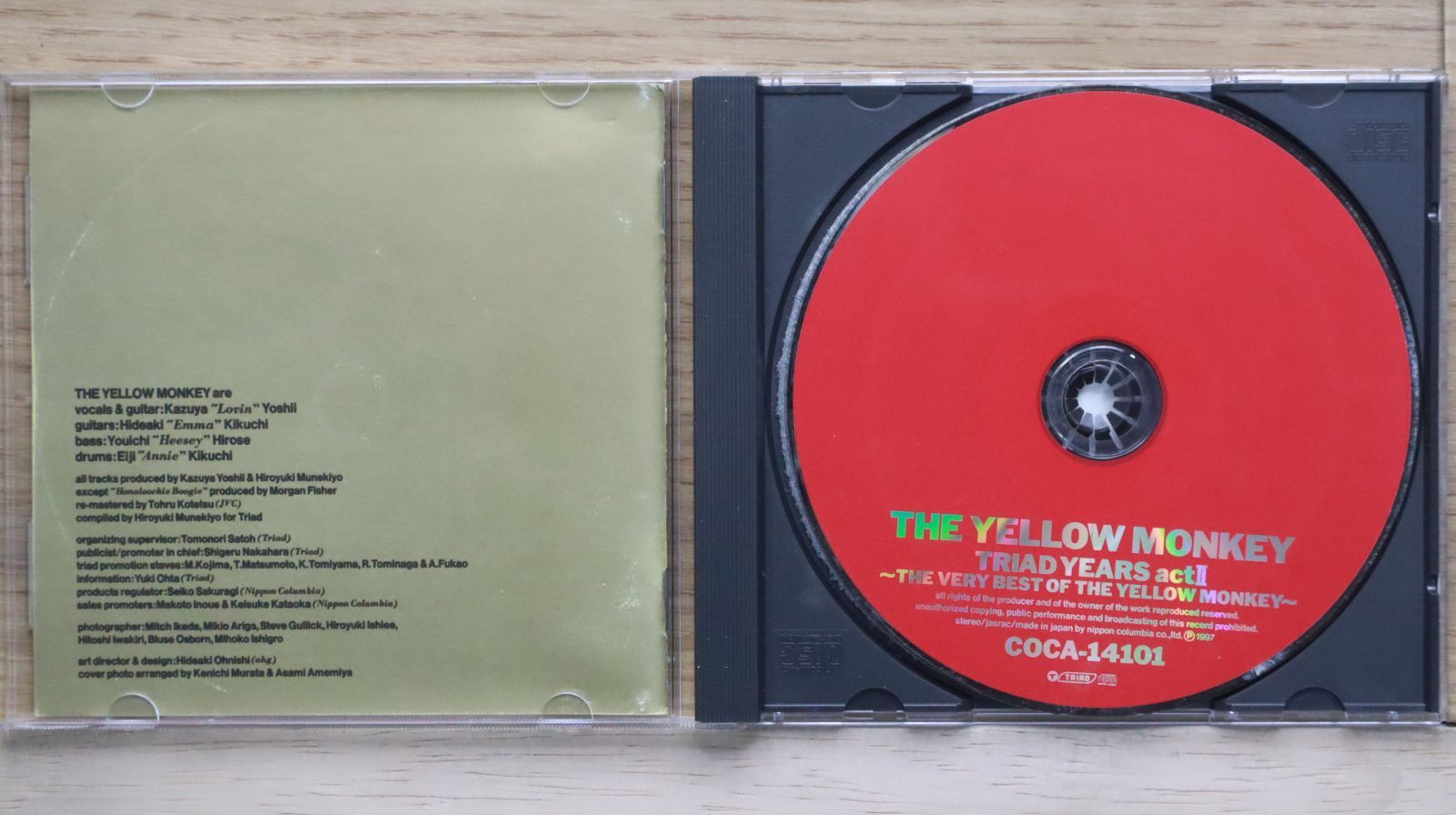 国内盤CD☆ザ・イエローモンキー/THE YELLOW MONKEY□ TRIAD