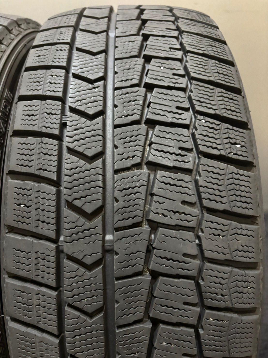 205 45R17 DUNLOP WINTER MAXX WM02 19年製 スタッドレス 4本 ダンロップ ウィンターマックス MINI プジョー 207 208 南3-K174
