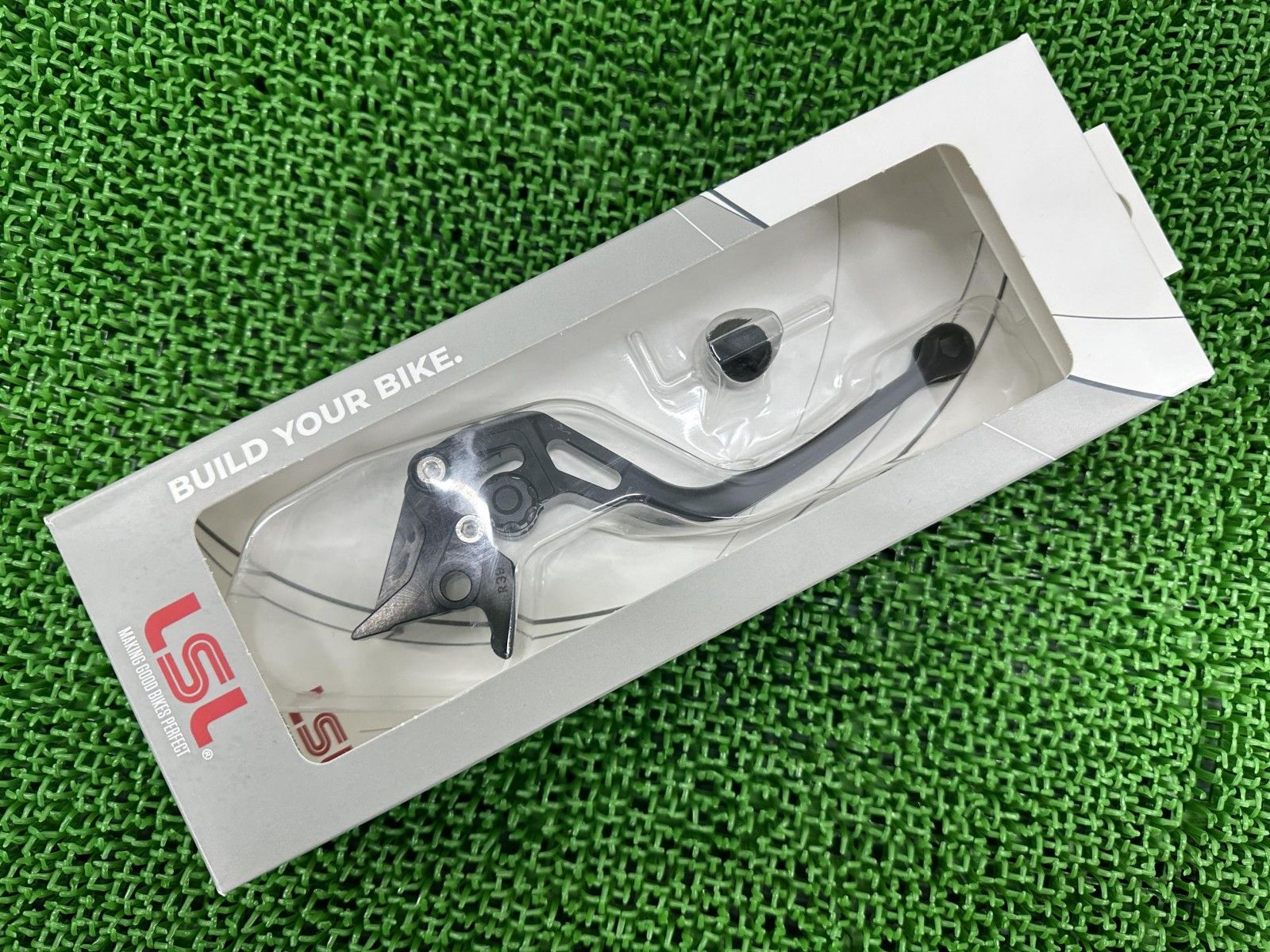 LSL製グロム ブレーキレバー 黒/黒 社外 新品 バイク 部品 JC61 JC75 BOWレバー ジェラルミン 未使用品 アジャスタブル 10 LSL製グロム ブレーキレバー 黒/黒 社外 新品 バイク 部品 JC61 JC75
