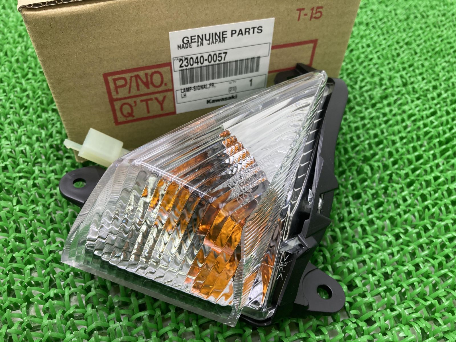 NinjaZX-14R フロントウインカー 左 カワサキ 純正 新品 バイク 部品 Ninja650 1400GTR Z1000  NinjaZX-10R NinjaZX-6R 廃盤 車検 Genuine
