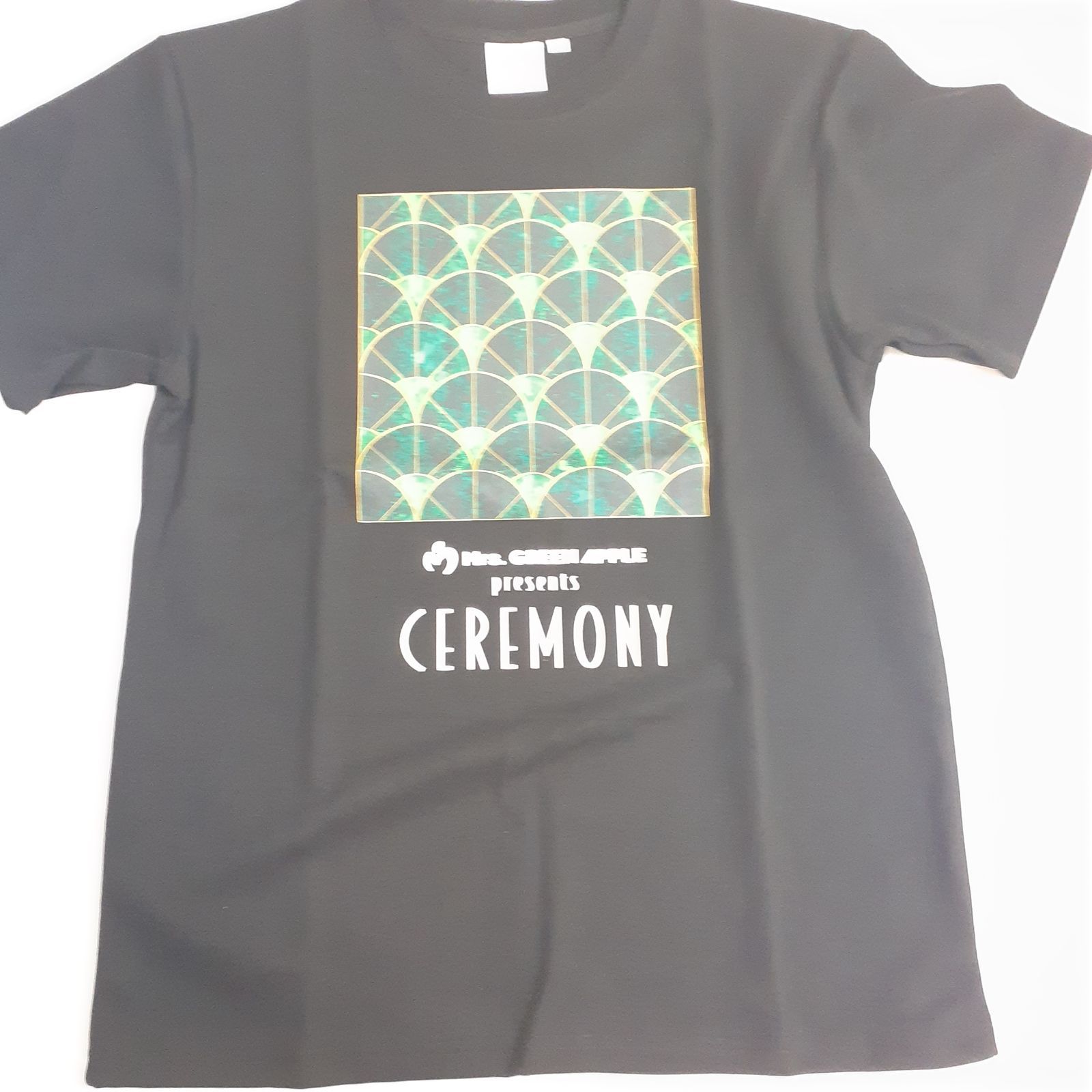 Mrs.GREENAPPLE　CEREMONY　Tシャツ LLサイズ 三沢店19-2-0815】Mrs. GREEN APPLE Tシャツ ブラック Mサイズ