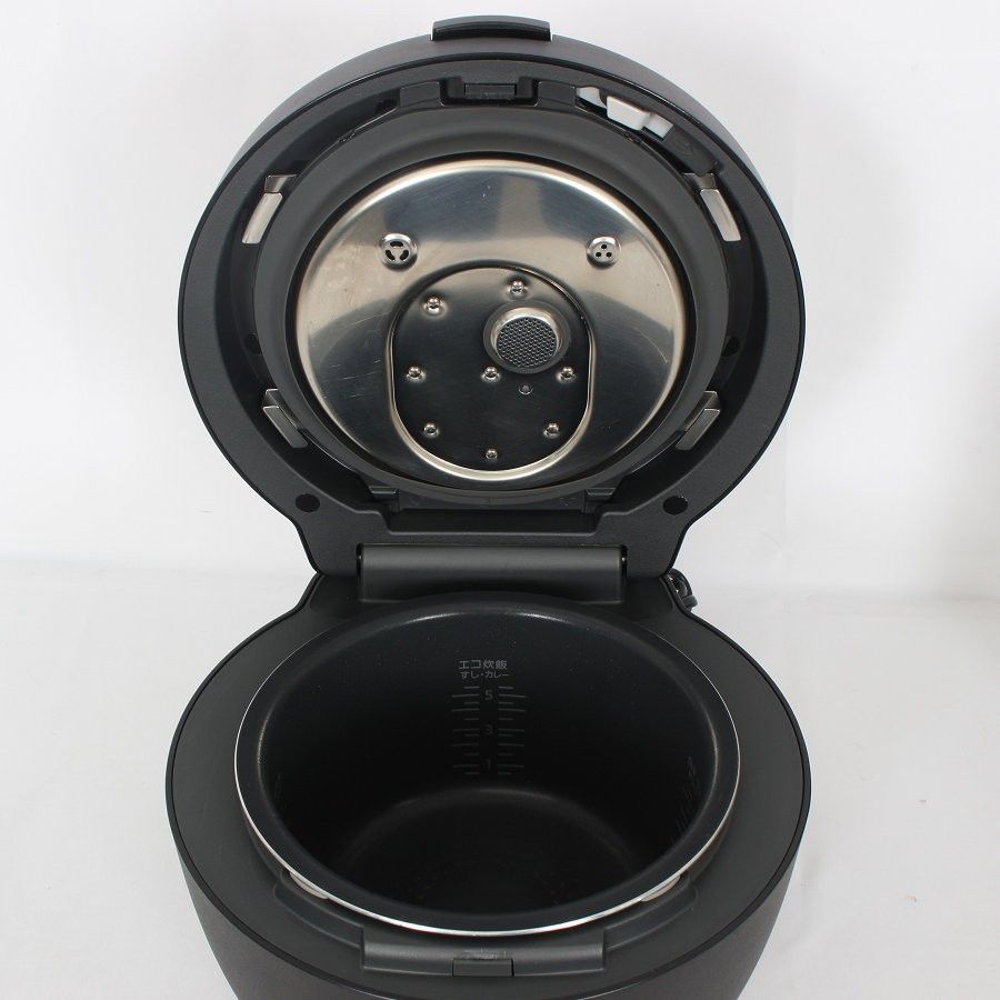 【極美品】Panasonic SR-V10BA-K ブラック 5.5合 炊飯器 可変圧力IHジャー炊飯器 Bistro ブラック SR-V10BA-K [5.5合 /圧力IH