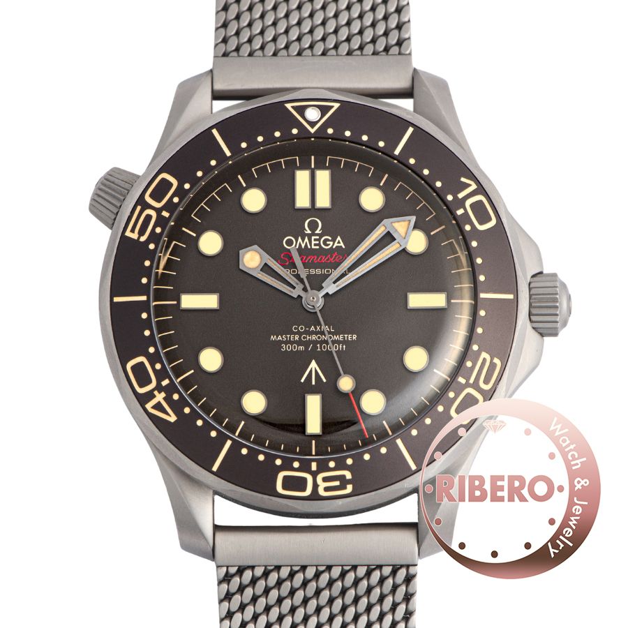 OMEGA オメガ シーマスター ダイバー300 コーアクシャル マスター クロノメーター 007 エディション 210.90.42.20.01.001【中古】