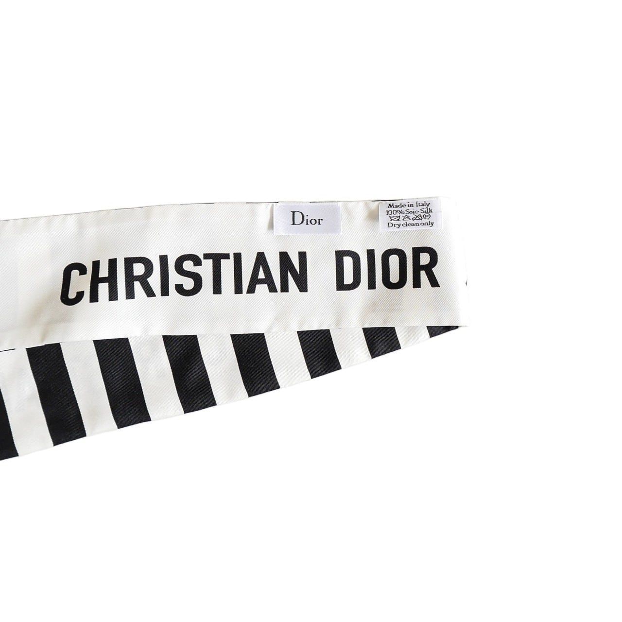 ChristianDior クリスチャンディオール ミッツァ リボンスカーフ ChristianDior クリスチャンディオール ミッツァ リボンスカーフ