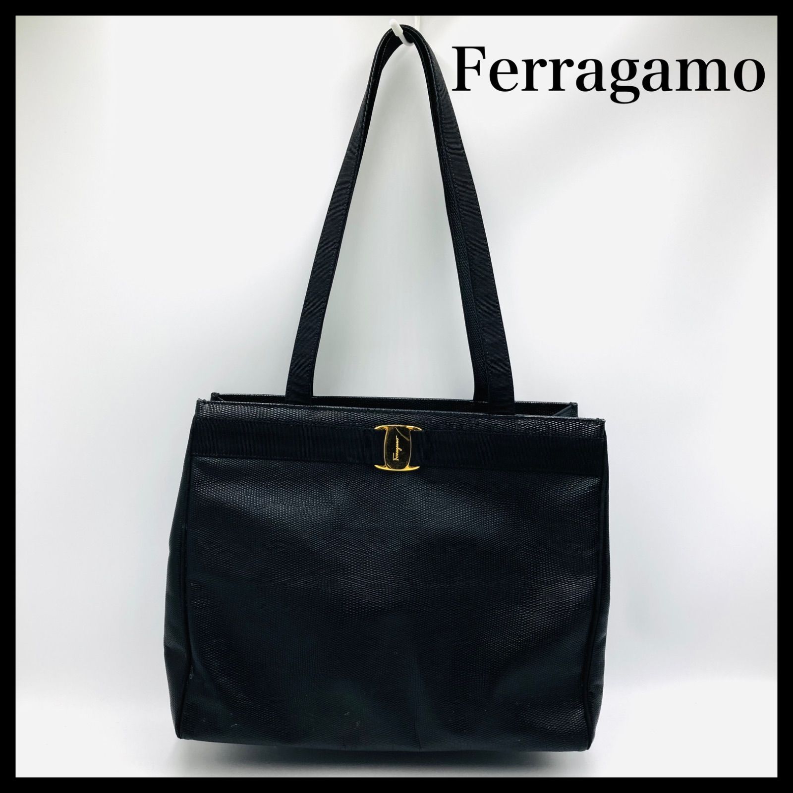 フォロー割実施中】 Salvatore Ferragamo トートバッグ-