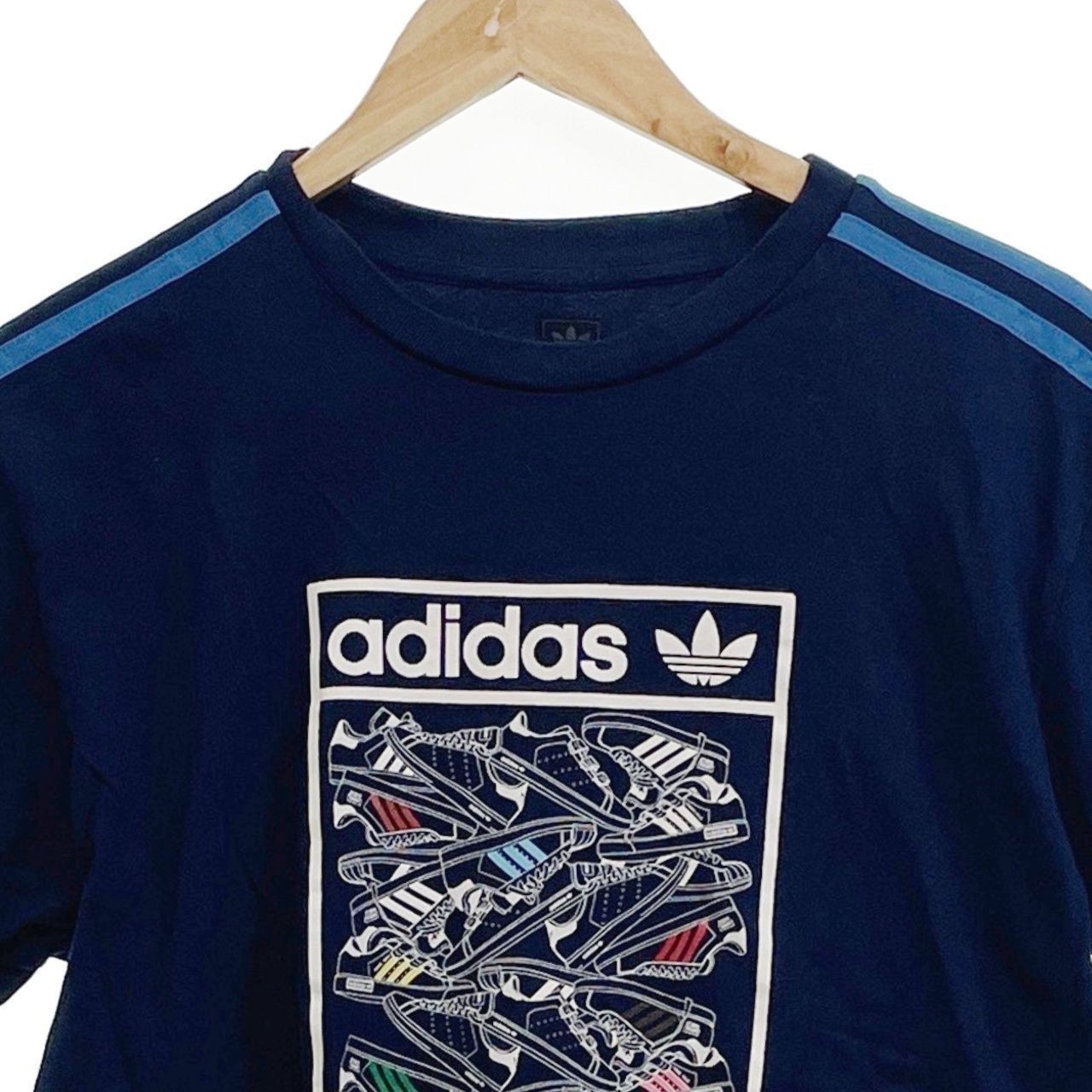 美品】 adidas アディダス Tシャツ カットソー 半袖 レディース