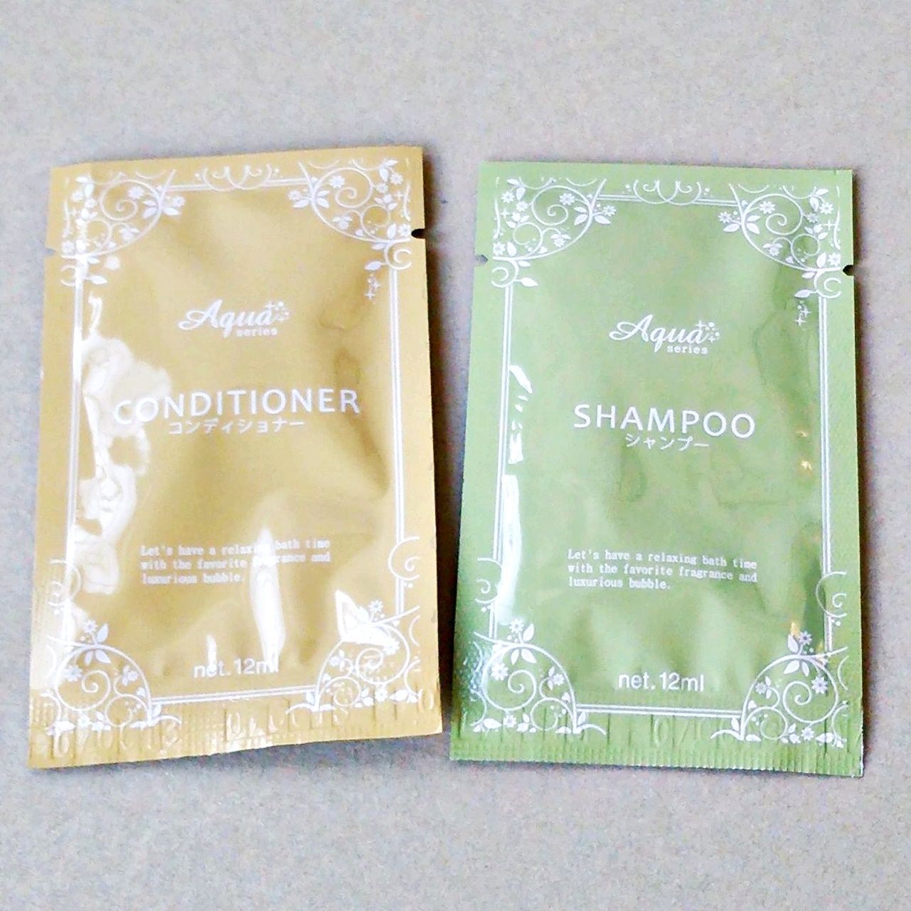 Aqua series/シャンプー&コンディショナー/使い切りタイプ/25set