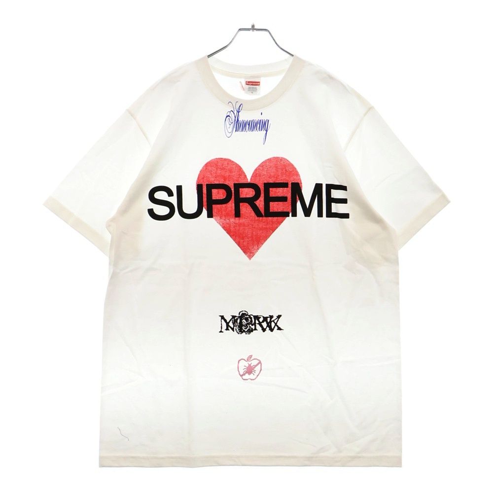 SUPREME (シュプリーム) 25SS Announcing Tee アナウシング フロント 
