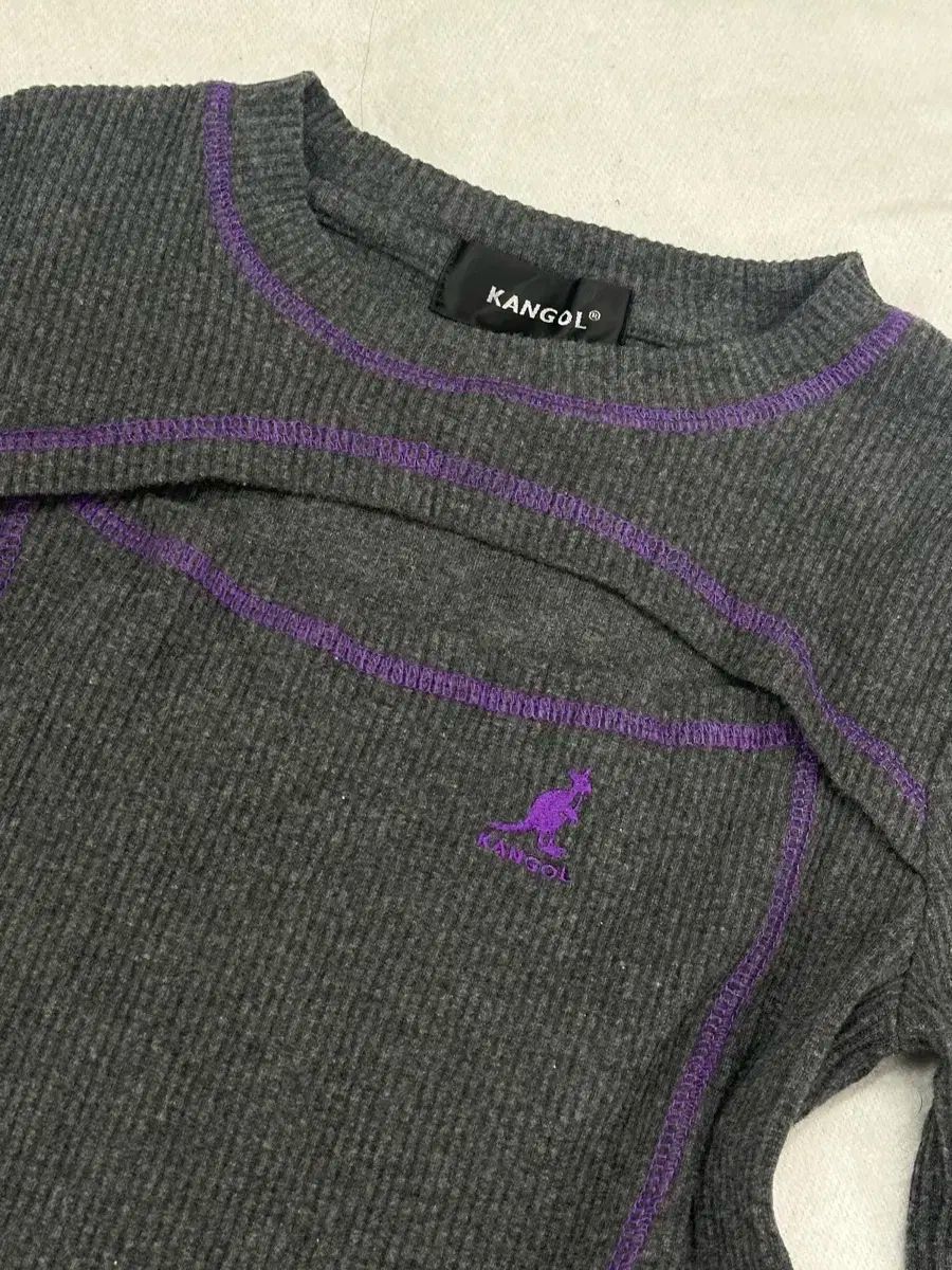  日本 ヴィンテージ jpn kangol カンゴール 地雷系 姉ギャル Y 2 K リブ 長袖Tシャツ 長袖 Tシャツ カットソー