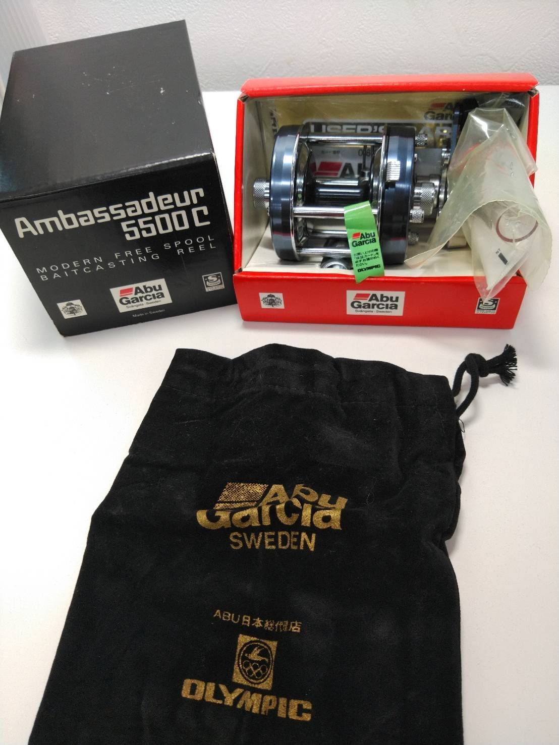 美品 ABU 2500c アブ 2500c アブガルシア 77年6月製 Amazon.co.jp