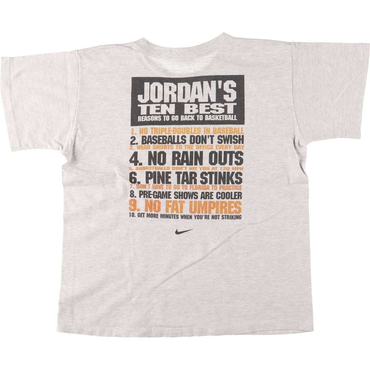 古着 90年代 ナイキ NIKE 銀タグ MICHAEL JORDAN マイケルジョーダン 