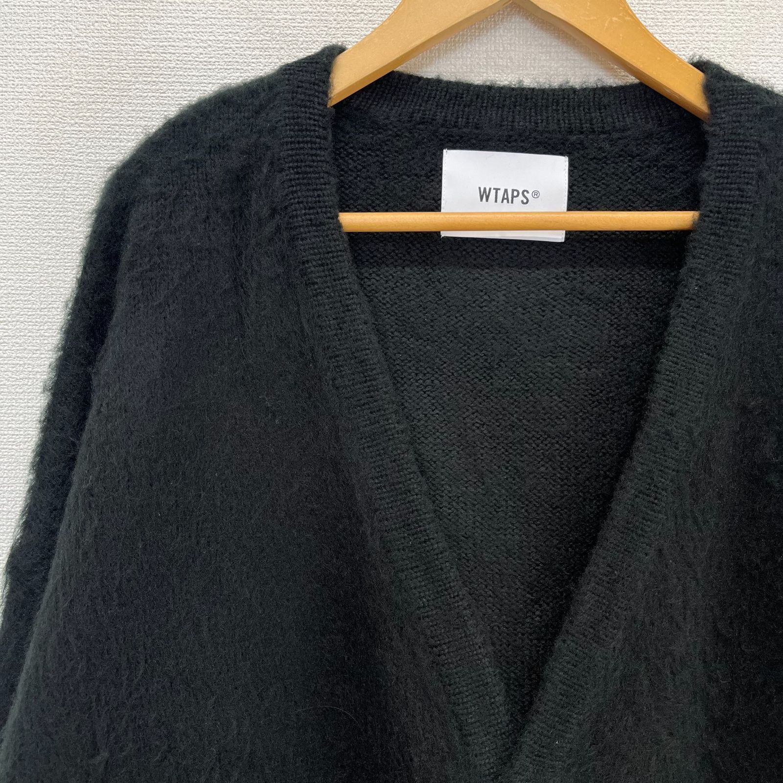 美品 WTAPS ダブルタップス 242MADT-KNM02 PALMER / SWEATER / ACRYLIC