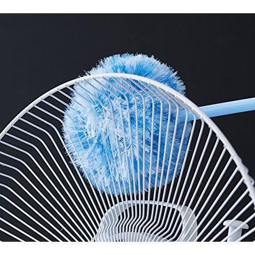 溜まったホコリを取る 扇風機ボールブラシ