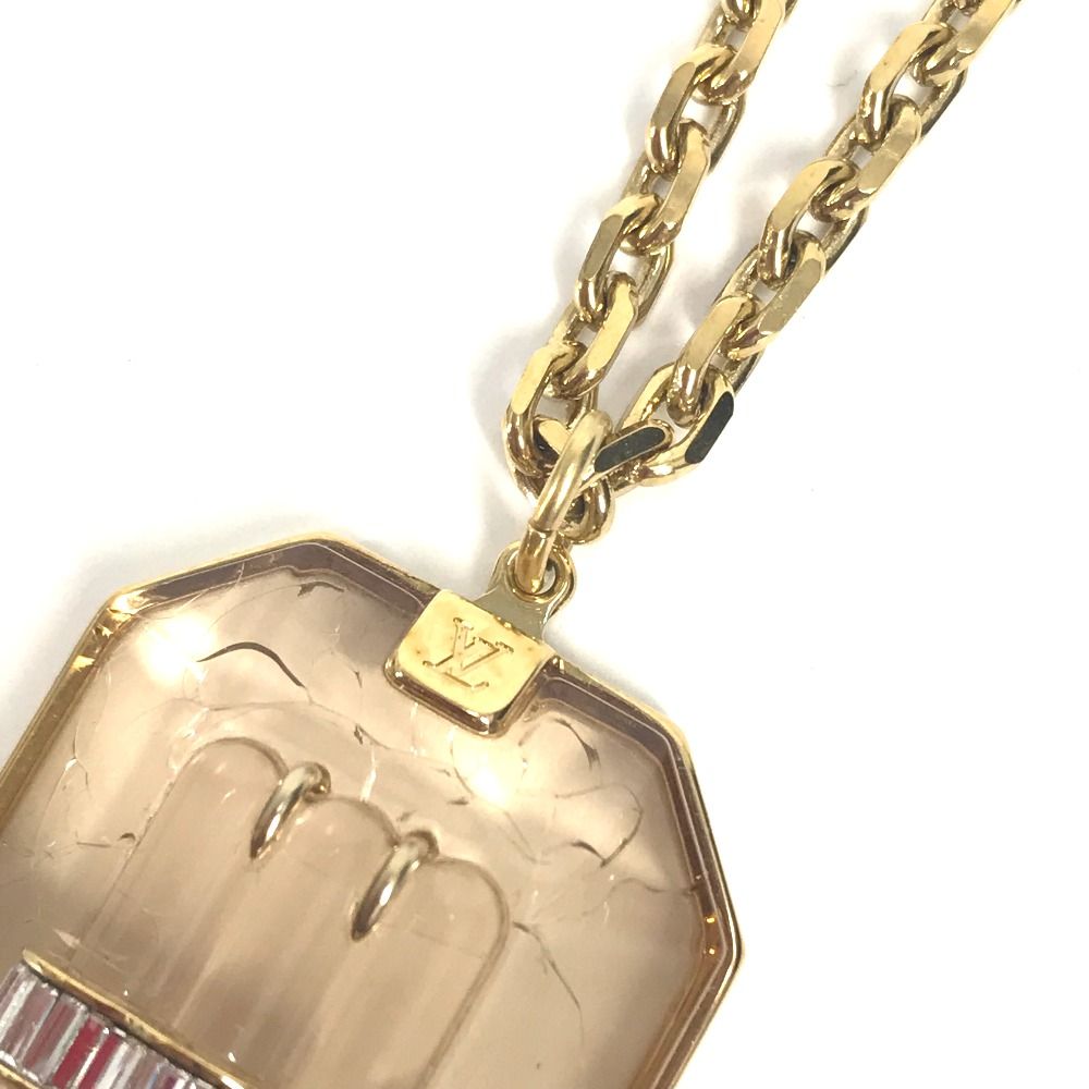 LOUIS VUITTON ルイヴィトン ネックレス パンダンティフ ロック