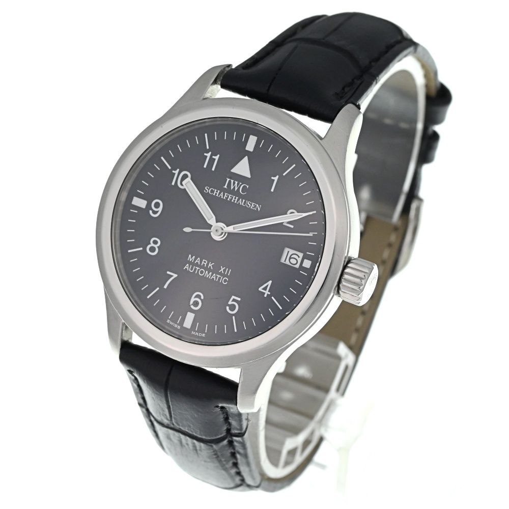 IWC IWC SCHAFFHAUSEN IW324101 パイロットウォッチ マーク12 自動巻き メンズ良品 K#134043