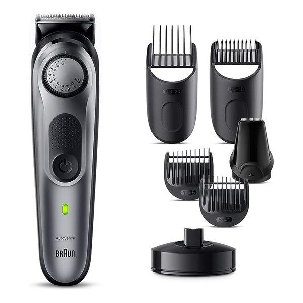 【新品】braun  ブラウン ヒゲトリマー シリーズ7 PROブレード搭載 40段階の長さ調整 充電スタンド 防水設計 BT7420 (2585009)