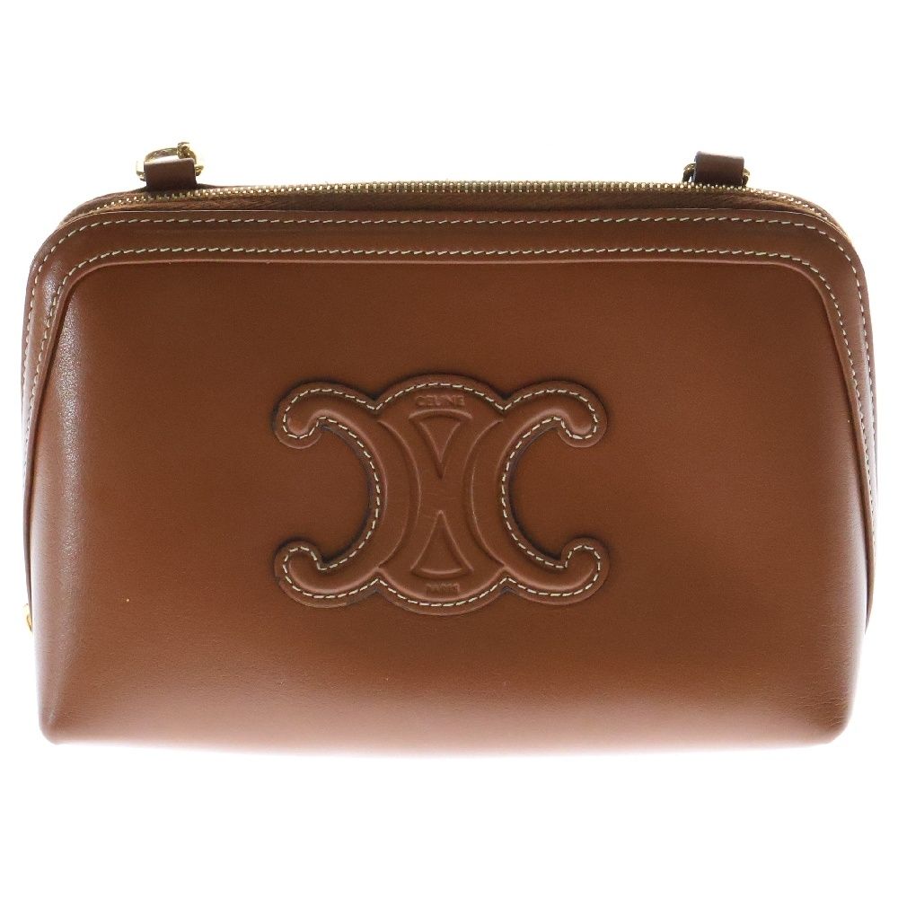 【CELINE】早い者勝セール！トリオンフ キュイル ショルダー 楽天市場】Celine セリーヌ Box Chain Cuir Triomphe Shoulder