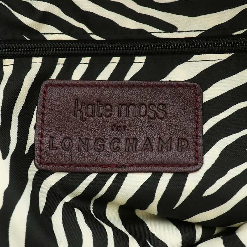 ロンシャン LONGCHAMP ×ケイトモス Kate moss ハンドバッグ レザー  