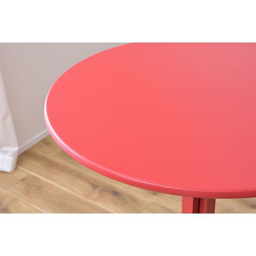  東谷 ハイテーブル サークル レッド PT-332 RD プレハブ倉庫 物置 車庫