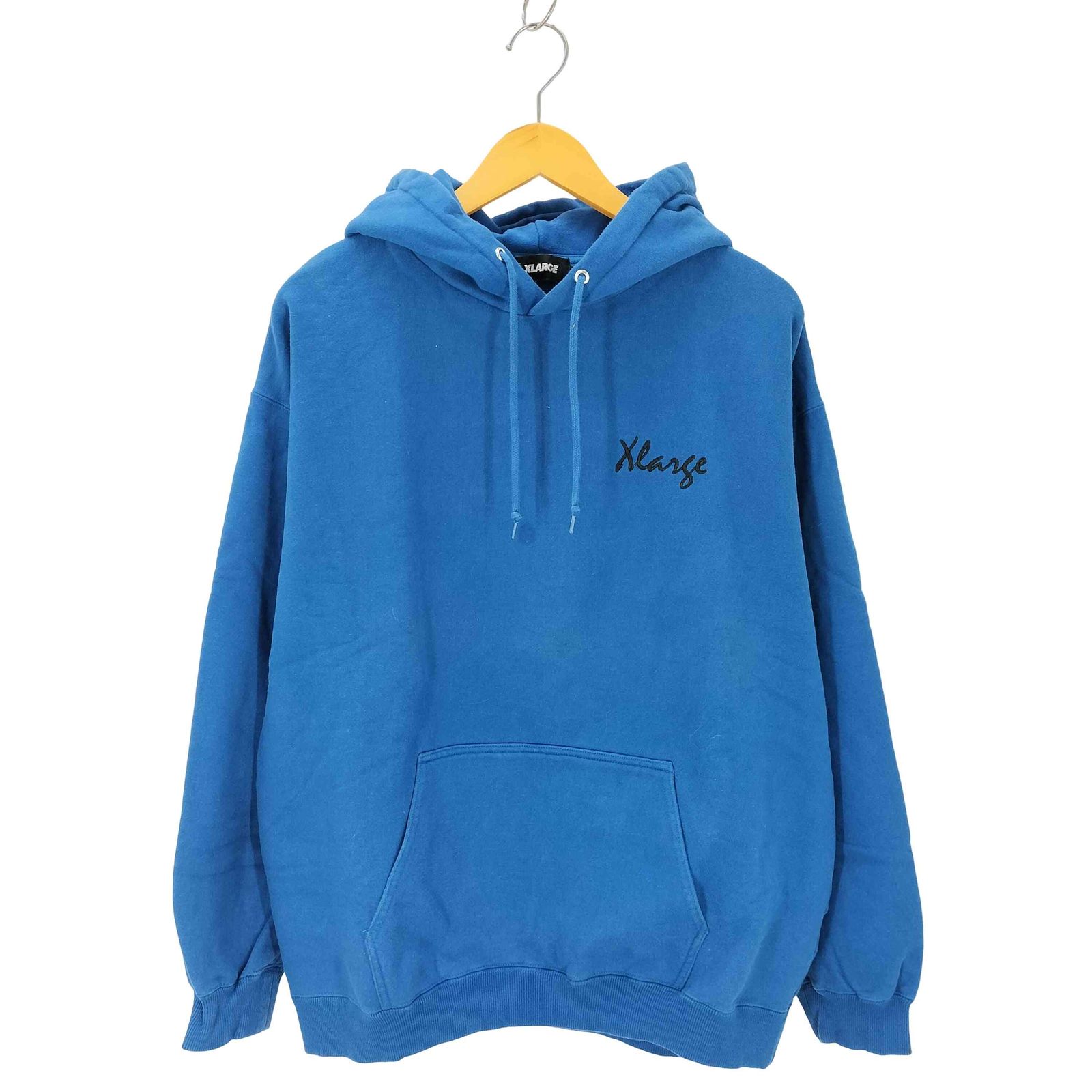 エクストララージ XLARGE EMBROIDERY FACE PULLOVER HOODED SWEAT メンズ  L