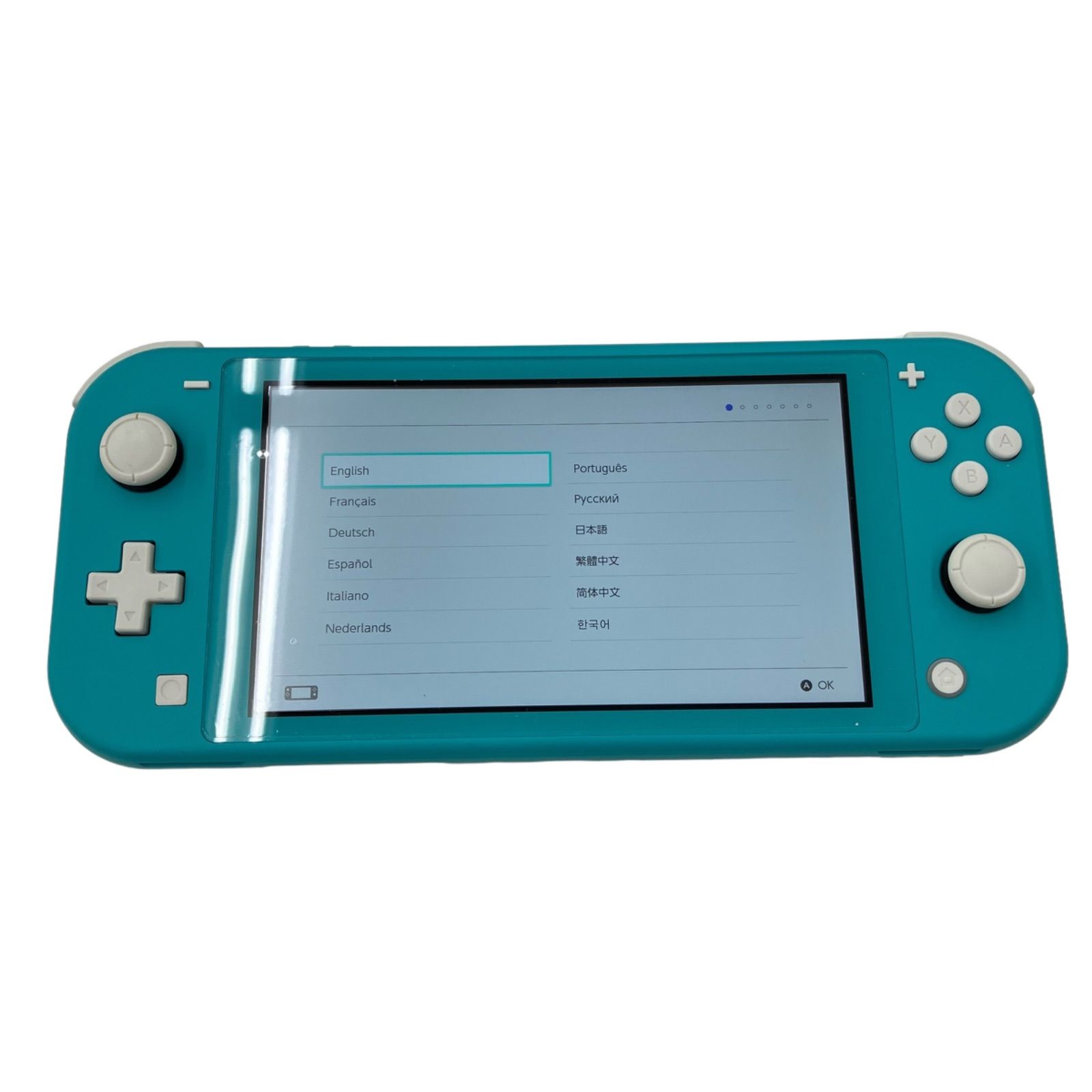 動作確認済み Nintendo しょうもなく Switch Lite ターコイズ 即発送 美品