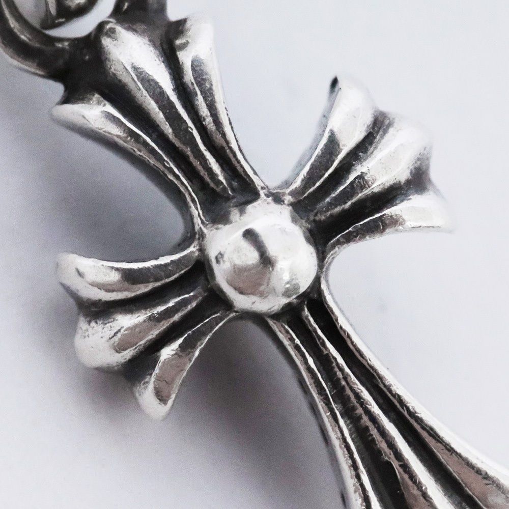 CHROME HEARTS クロムハーツ ベイビーファット 両面サファイア クロム