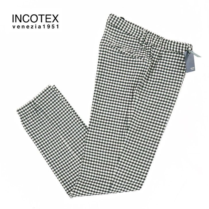 65％オフ 新品 正規品 インコテックス INCOTEX パンツ 46 ブラック