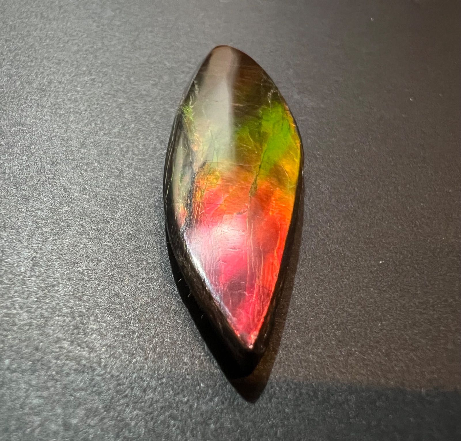 天然アンモライト ルース 32.855ct 化石宝石 - メルカリ