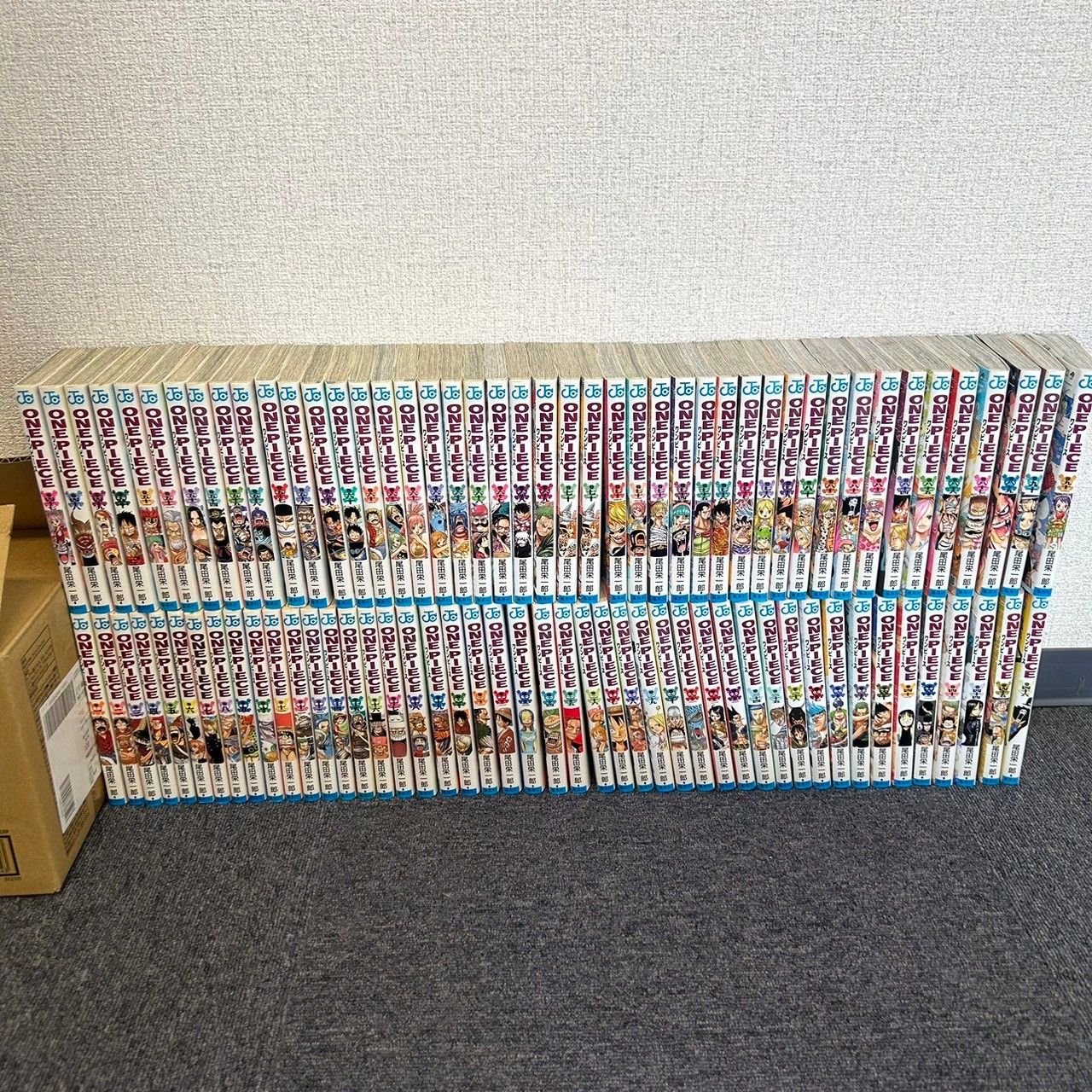 ジャンプコミックス ONE PIECE ワンピース 漫画本 マンガ 1～91巻セット 70巻×2冊
