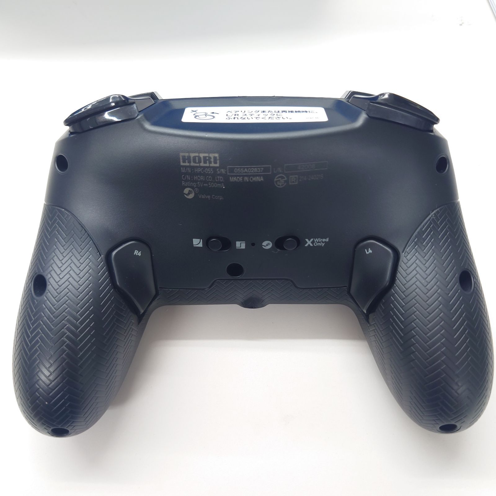 HORI ワイヤレスホリパッド for Steam ミッドナイトブラック