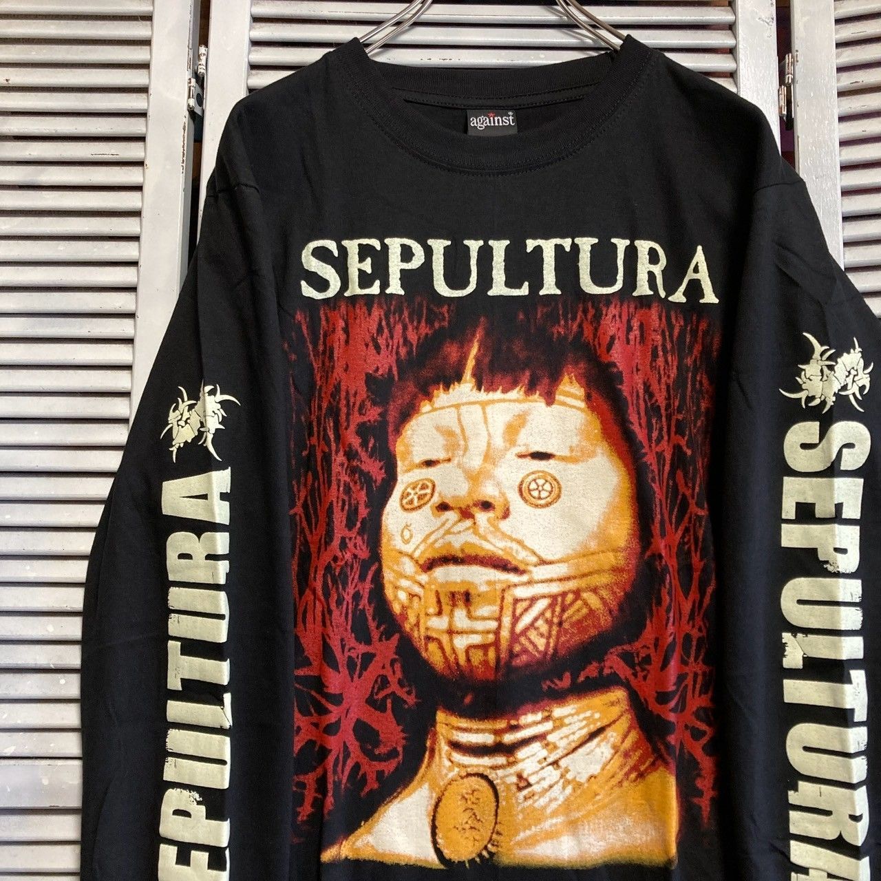 ☆ セパルトゥラ ルーツ SEPULTURA ROOTS 黒 バンド ロック